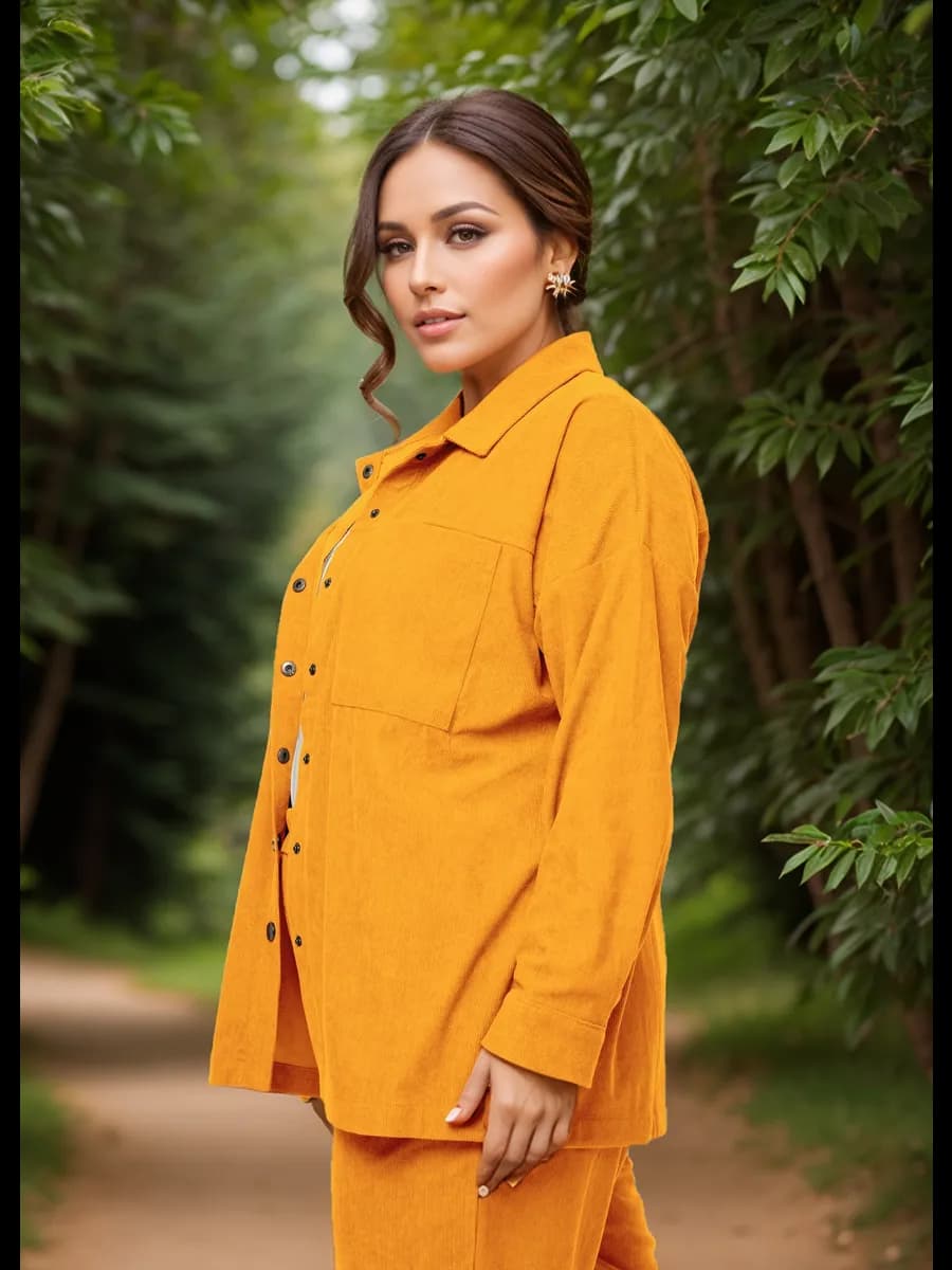 Спортивный костюм вельветовый оверсайз