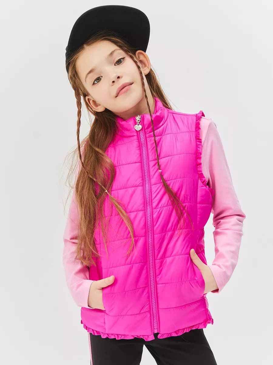 Жилет утепленный стеганый демисезонный