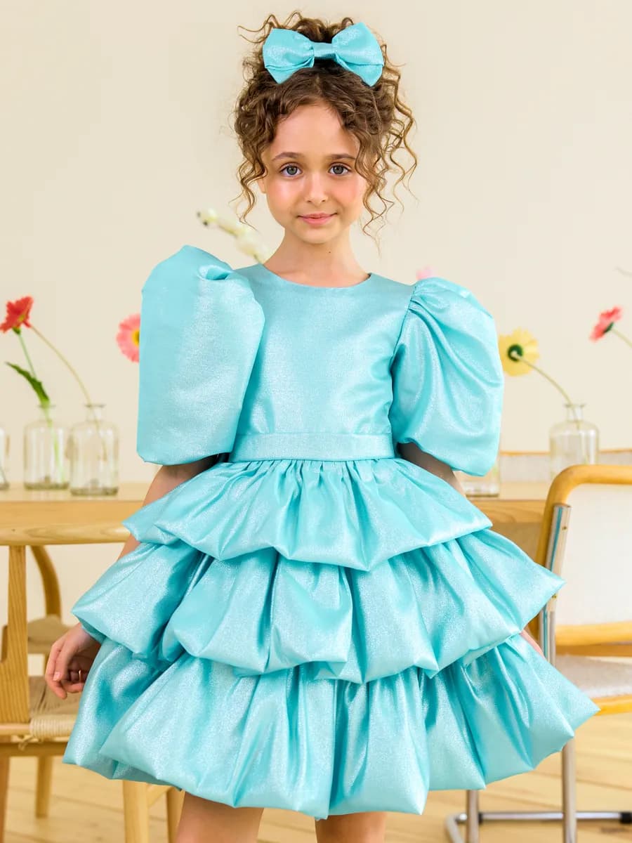 Платье нарядное праздничное пышное на выпускной в садик