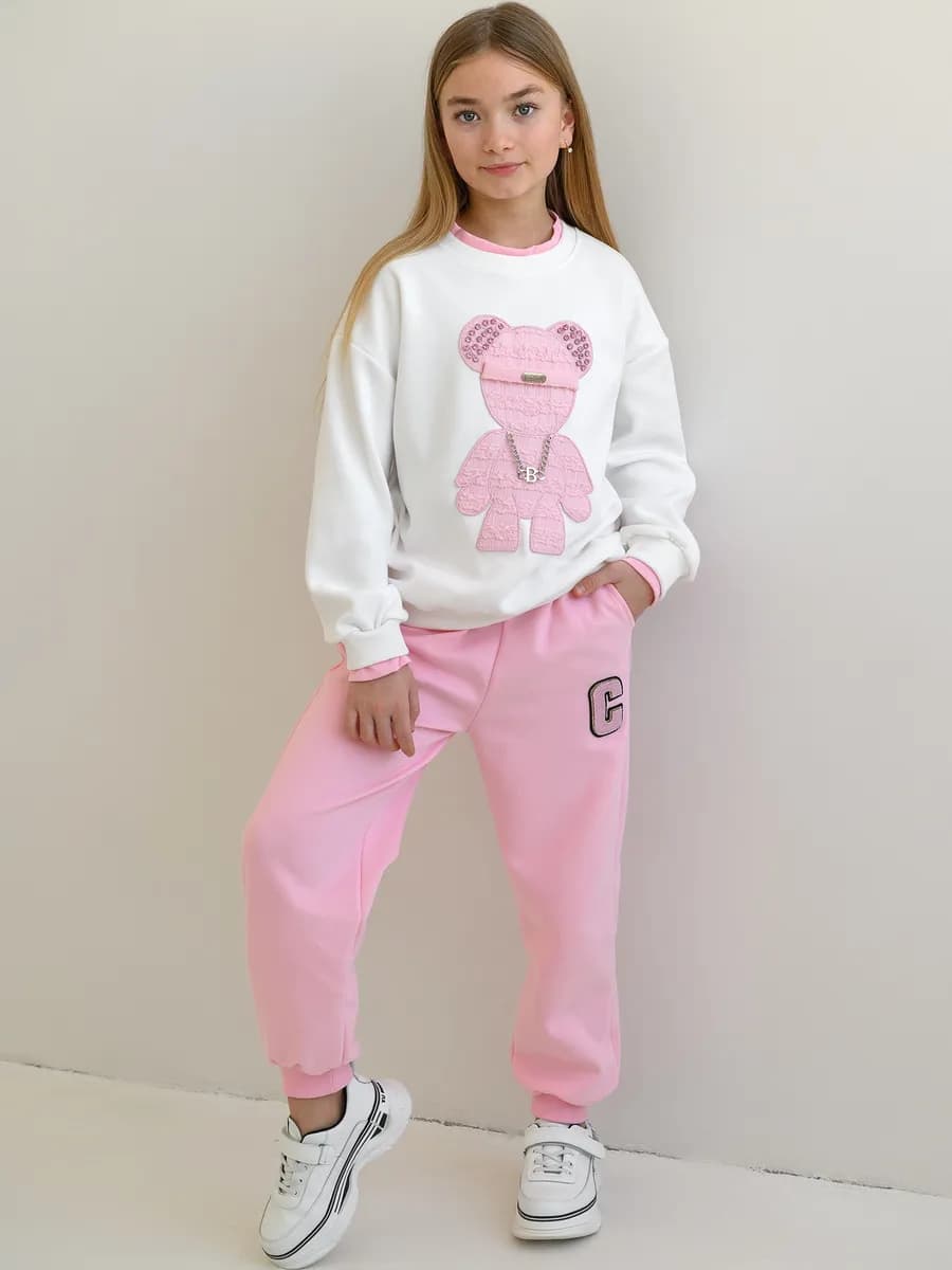 Костюм нарядный с длинным рукавом