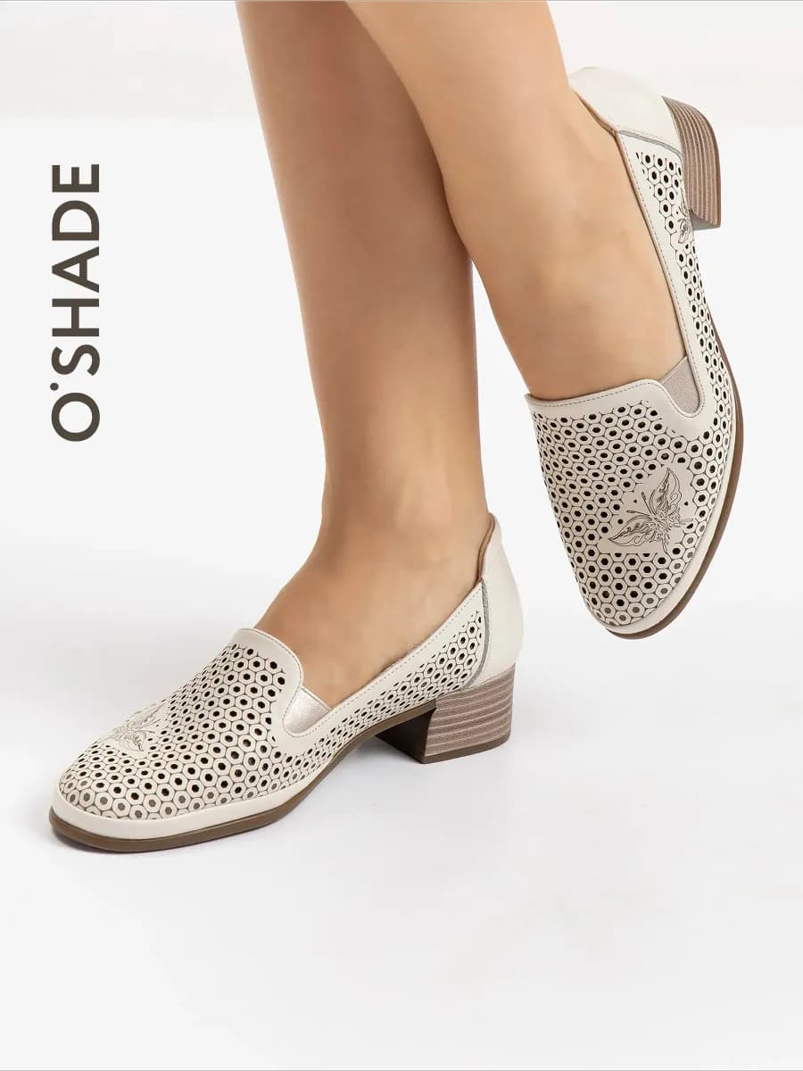 Туфли летние женские натуральная кожа