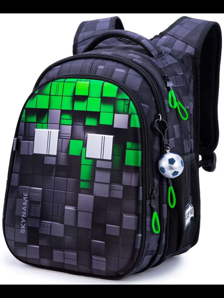 Рюкзак школьный для мальчика 17л анатомическая спинка+мячик