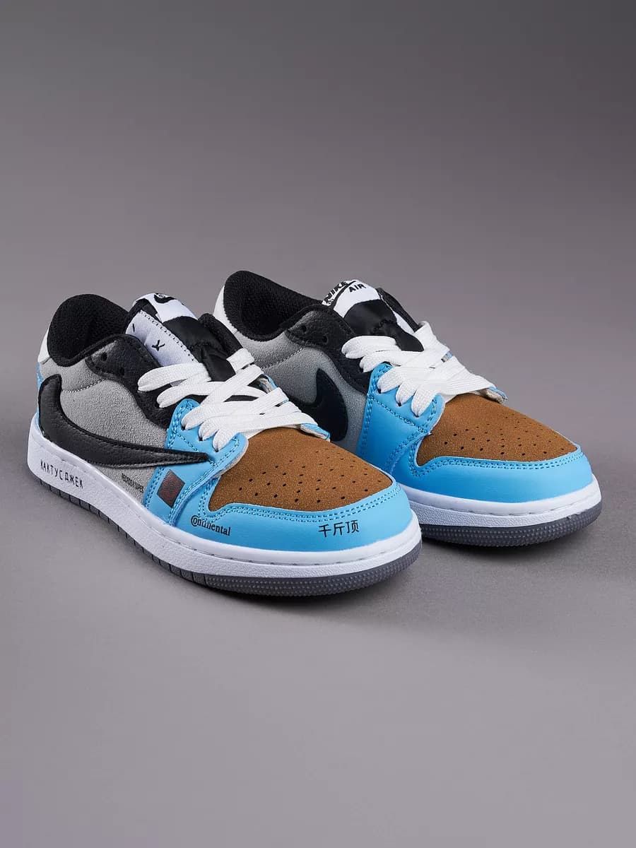 Air Jordan x Travis Scott подростковые унисекс кроссовки