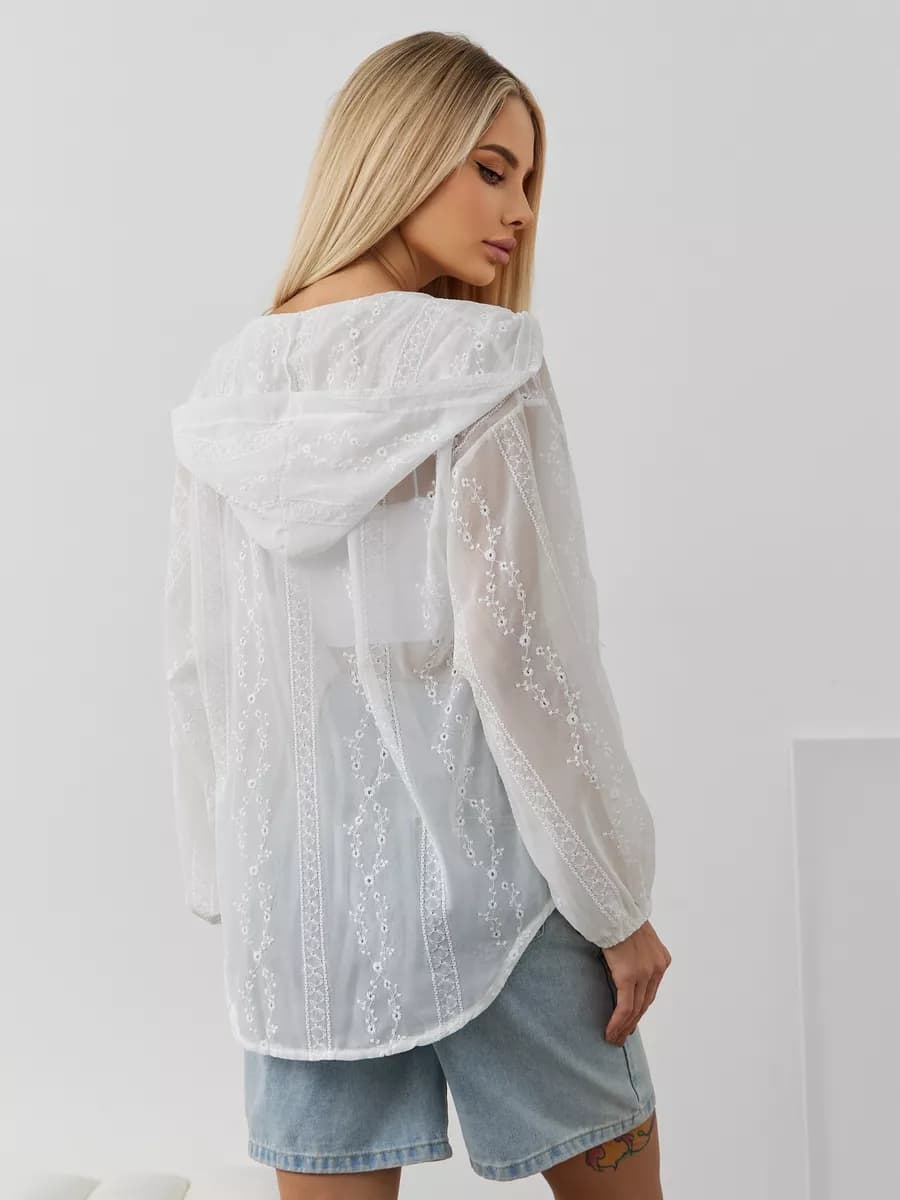 Рубашка с капюшоном