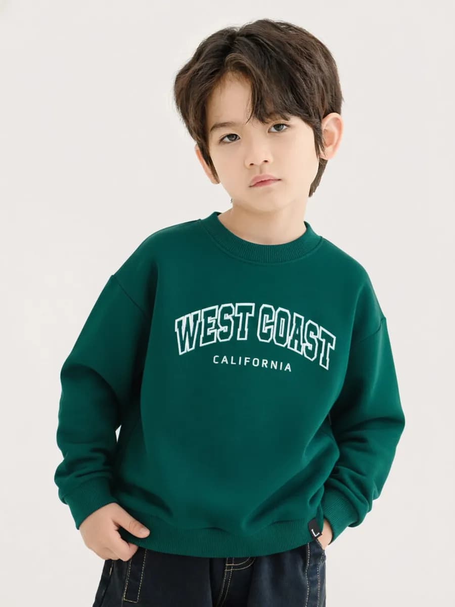 Толстовка свитшот для мальчика с принтом