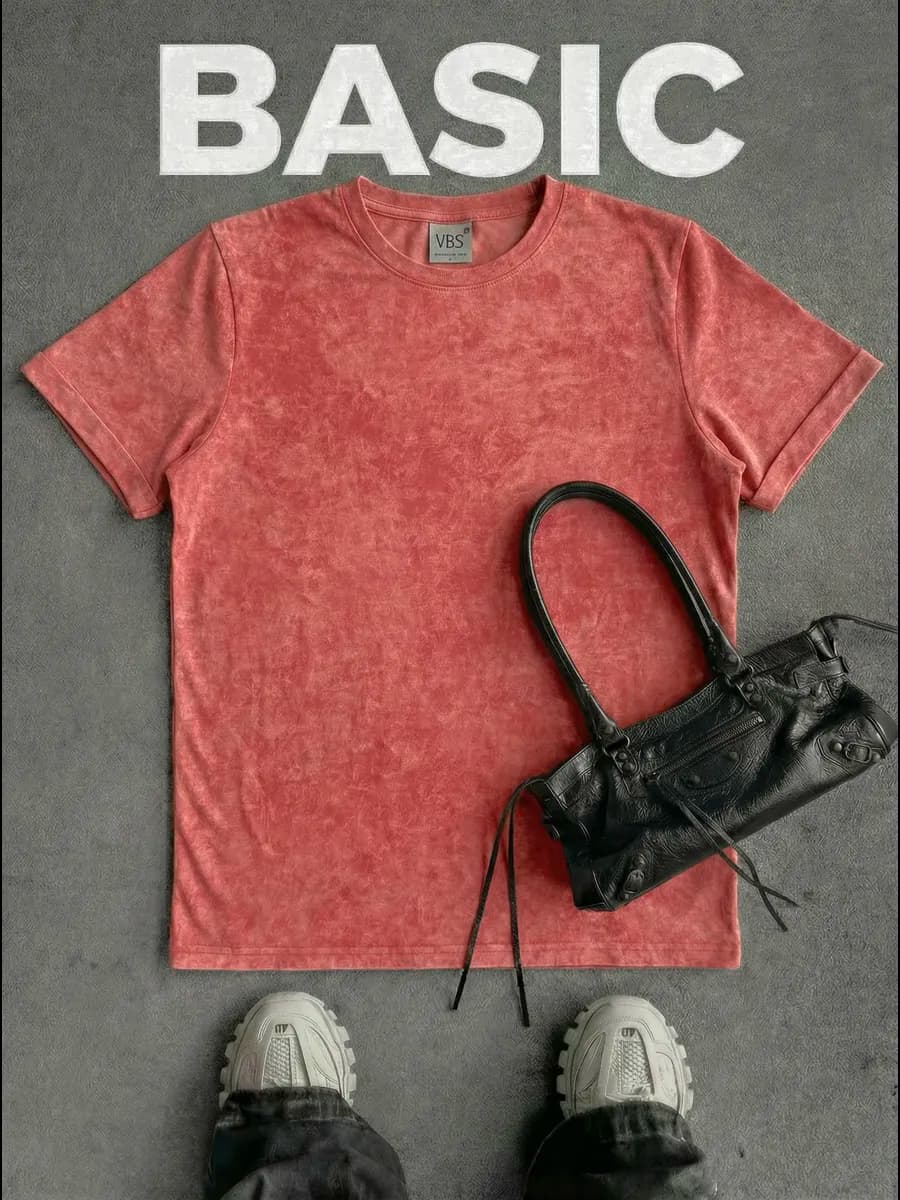 Футболка оверсайз винтажная однотонная гранж варенка y2k