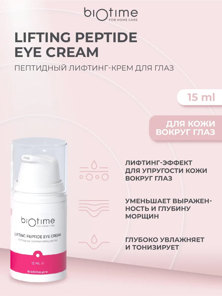 Крем для век и кожи вокруг глаз антивозрастной от морщин