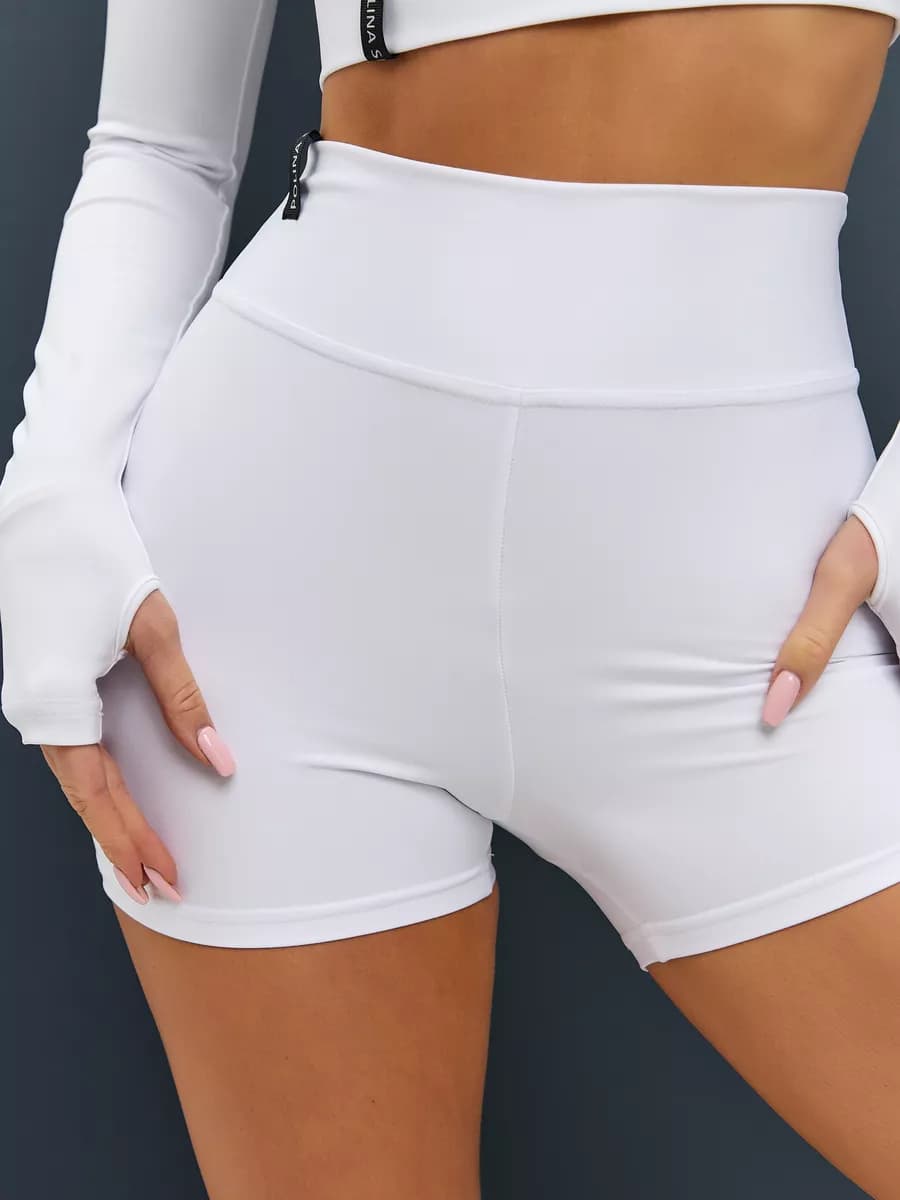 Шорты спортивные для фитнеса обтягивающие велосипедки