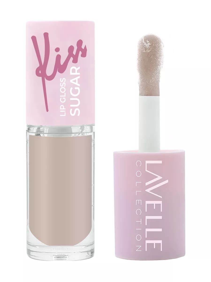 Блеск для губ глянцевый Sugar Kiss 7 мл 01 мерцающий бежевый