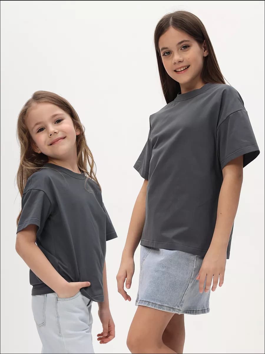 Футболка детская базовая однотонная