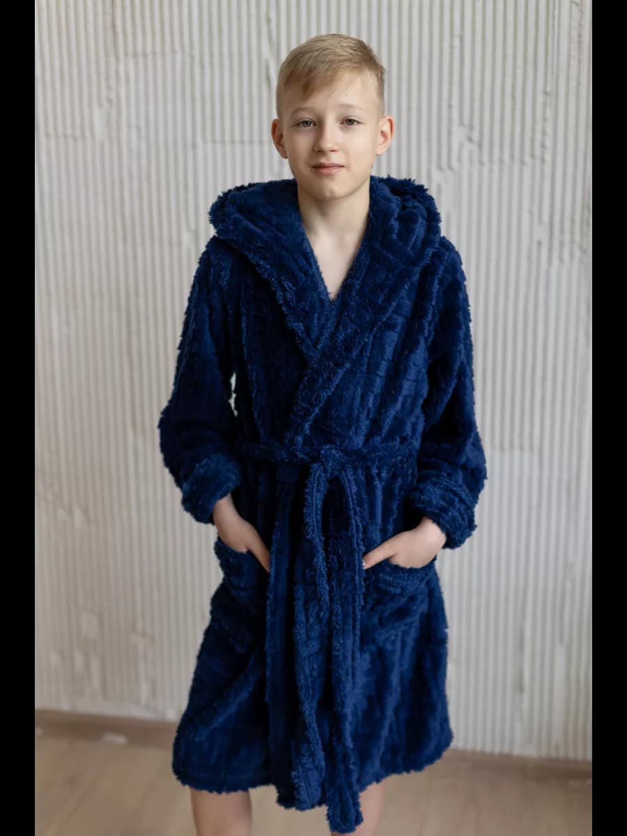 Халат махровый домашний теплый