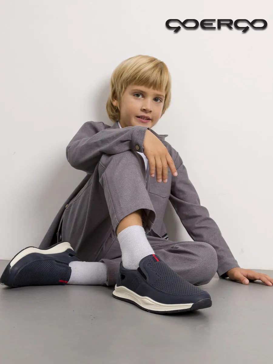 Туфли сменка для школы дышащие без шнурков