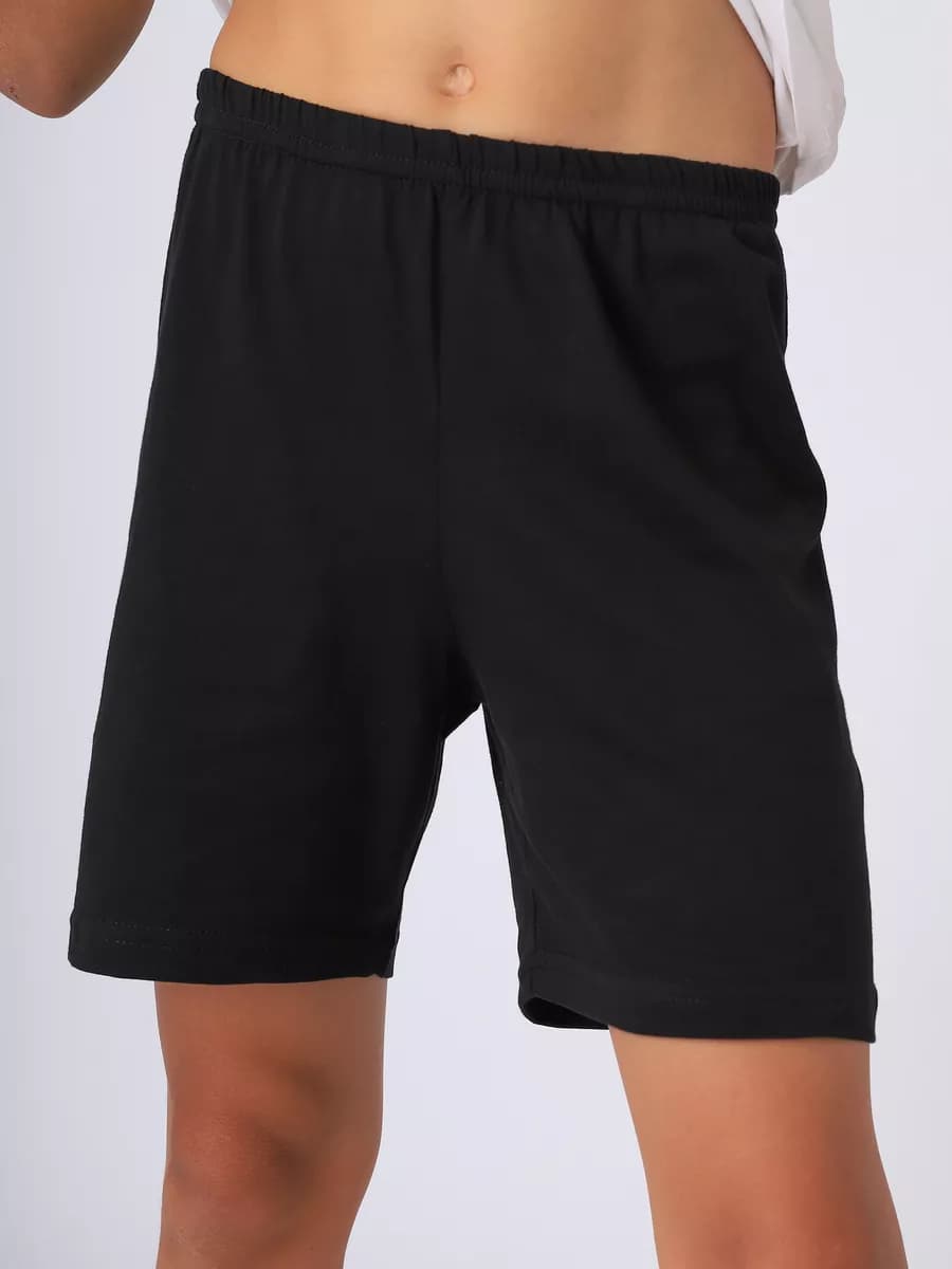 Шорты черные спортивные