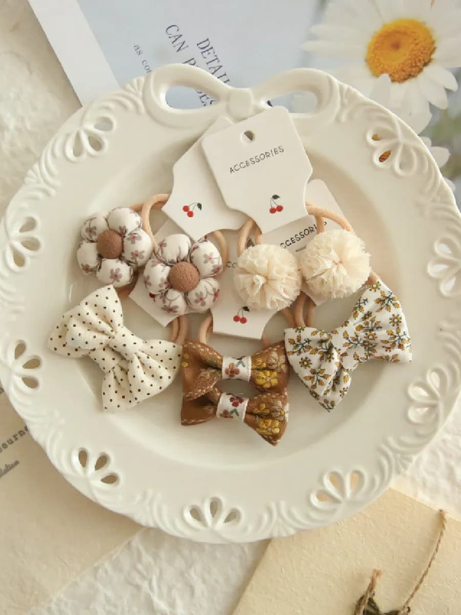 Резинки для волос 10 шт