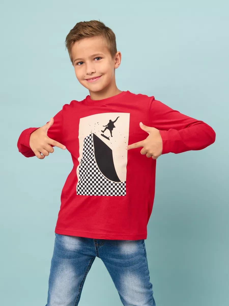 Лонгслив с длинным рукавом (джемпер)