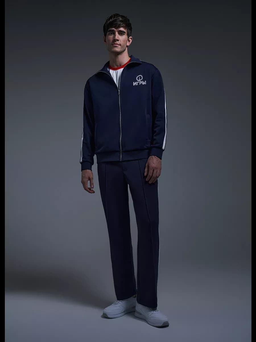 Толстовка на молнии с принтом из сериала ИГРЫ