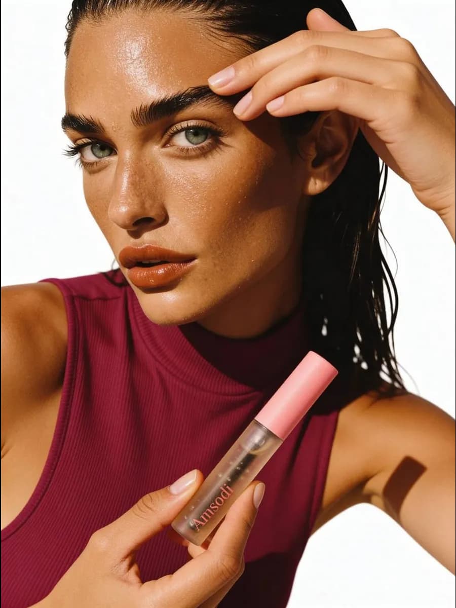 Гель для бровей фиксирующий стойкий прозрачный