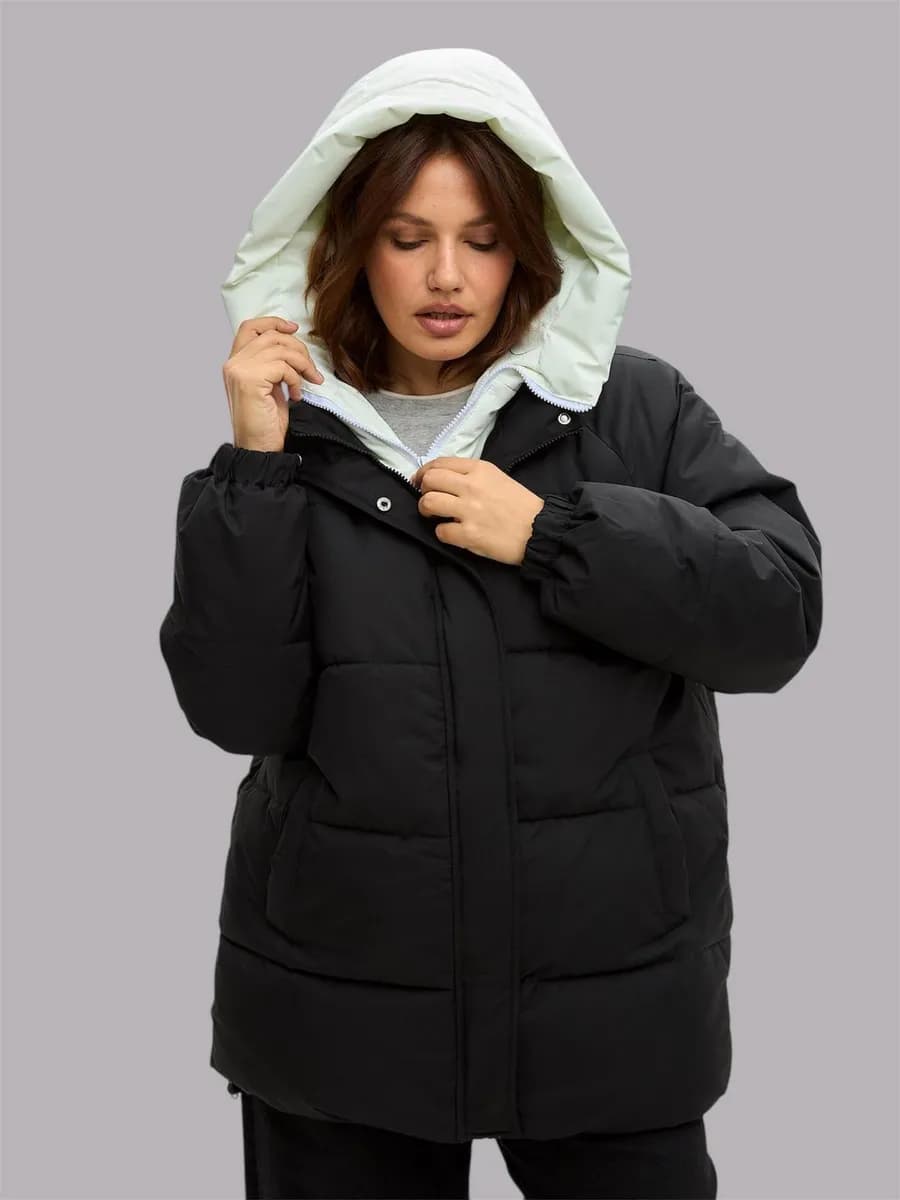 Зимняя куртка больших размеров, осенняя