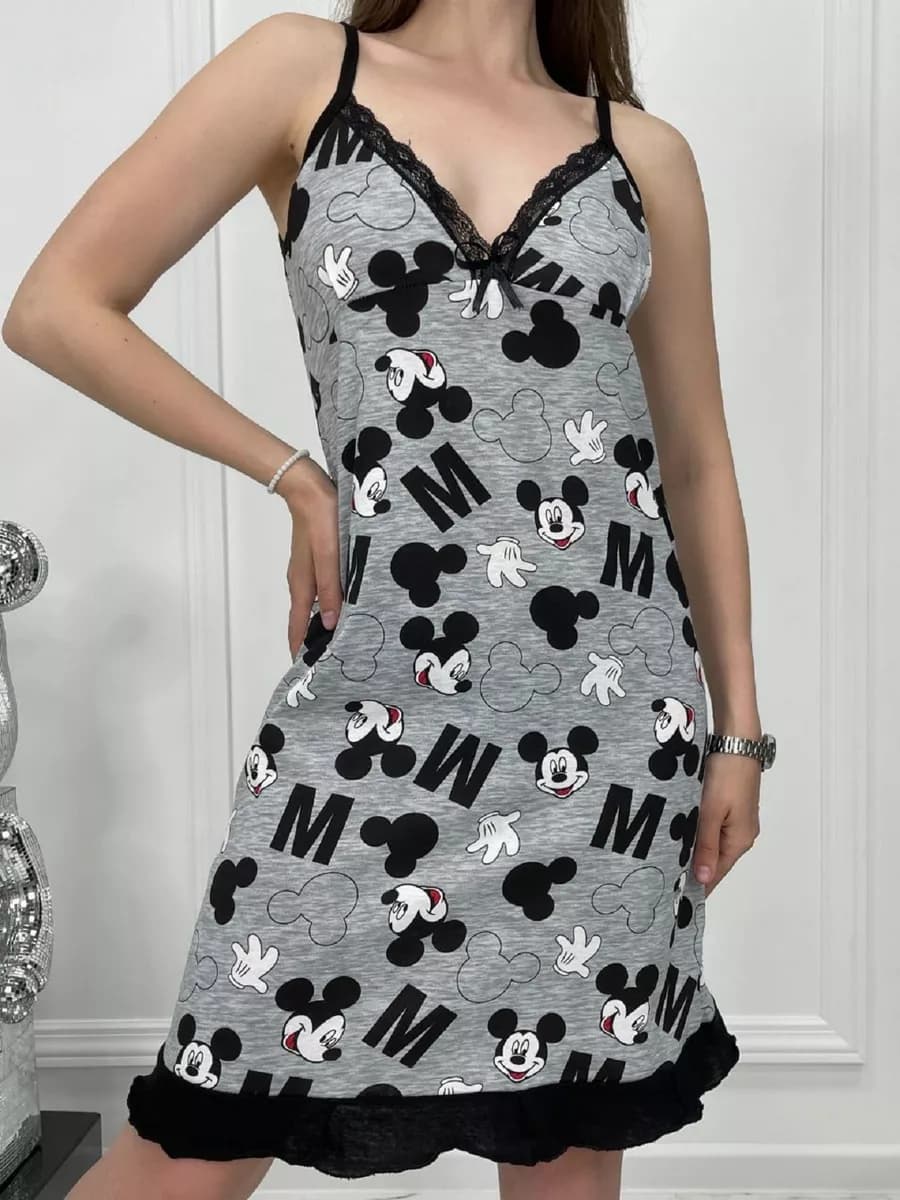 Ночная сорочка домашнее платье хлопок