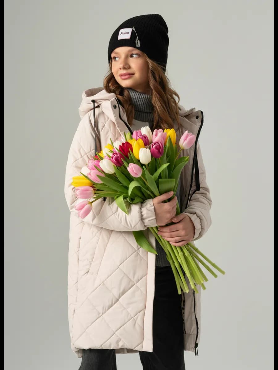 Куртка демисезонная удлиненная для подростка