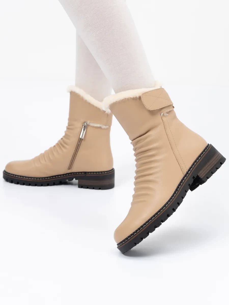 Ботинки женские зимние натуральная кожа