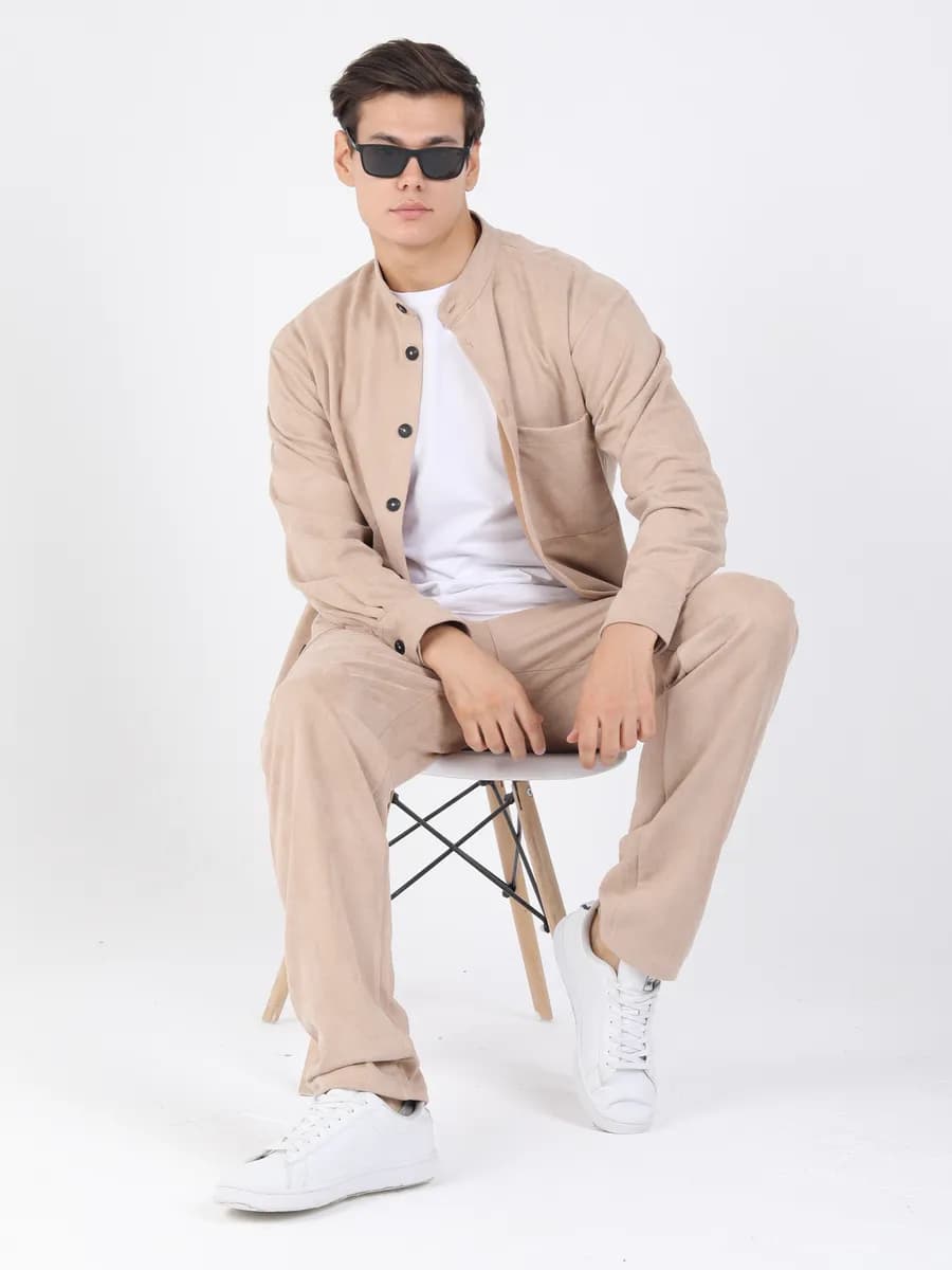 костюм вельветовый