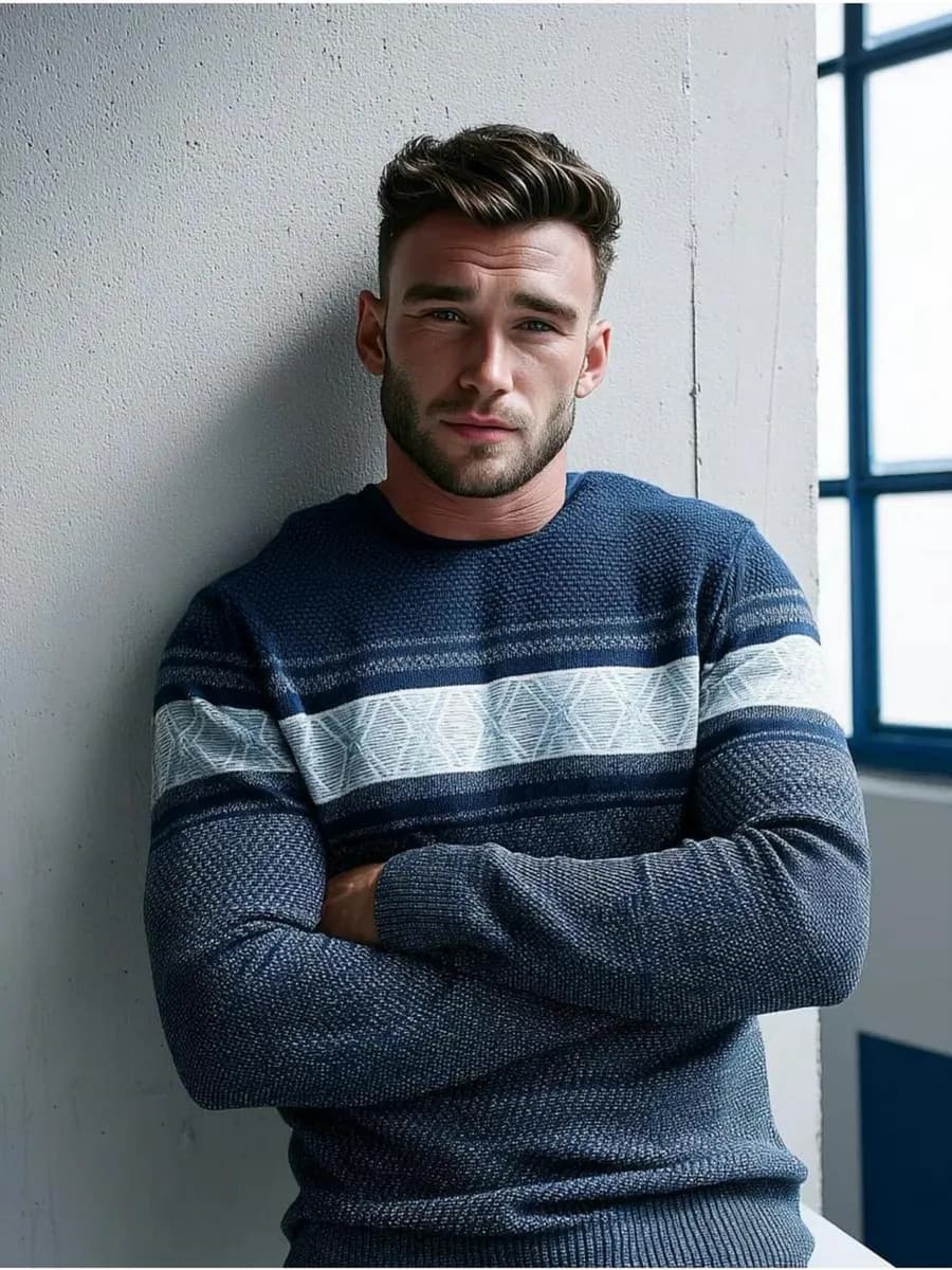 Джемпер тонкий теплый