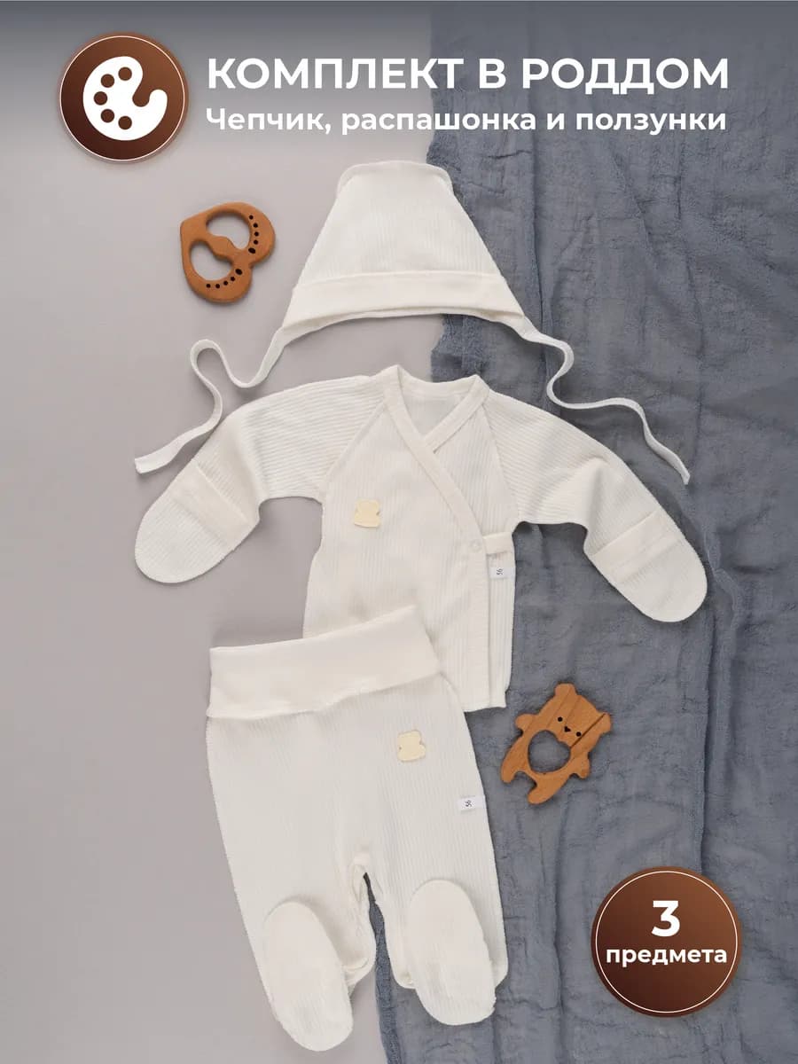 Комплект на выписку набор для новорожденных