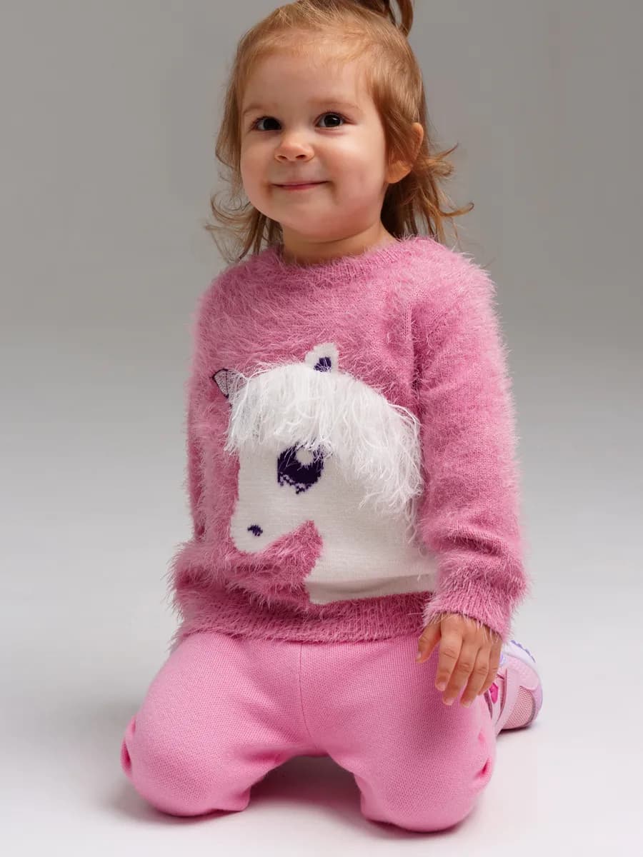 Джемпер 3Д с пайетками