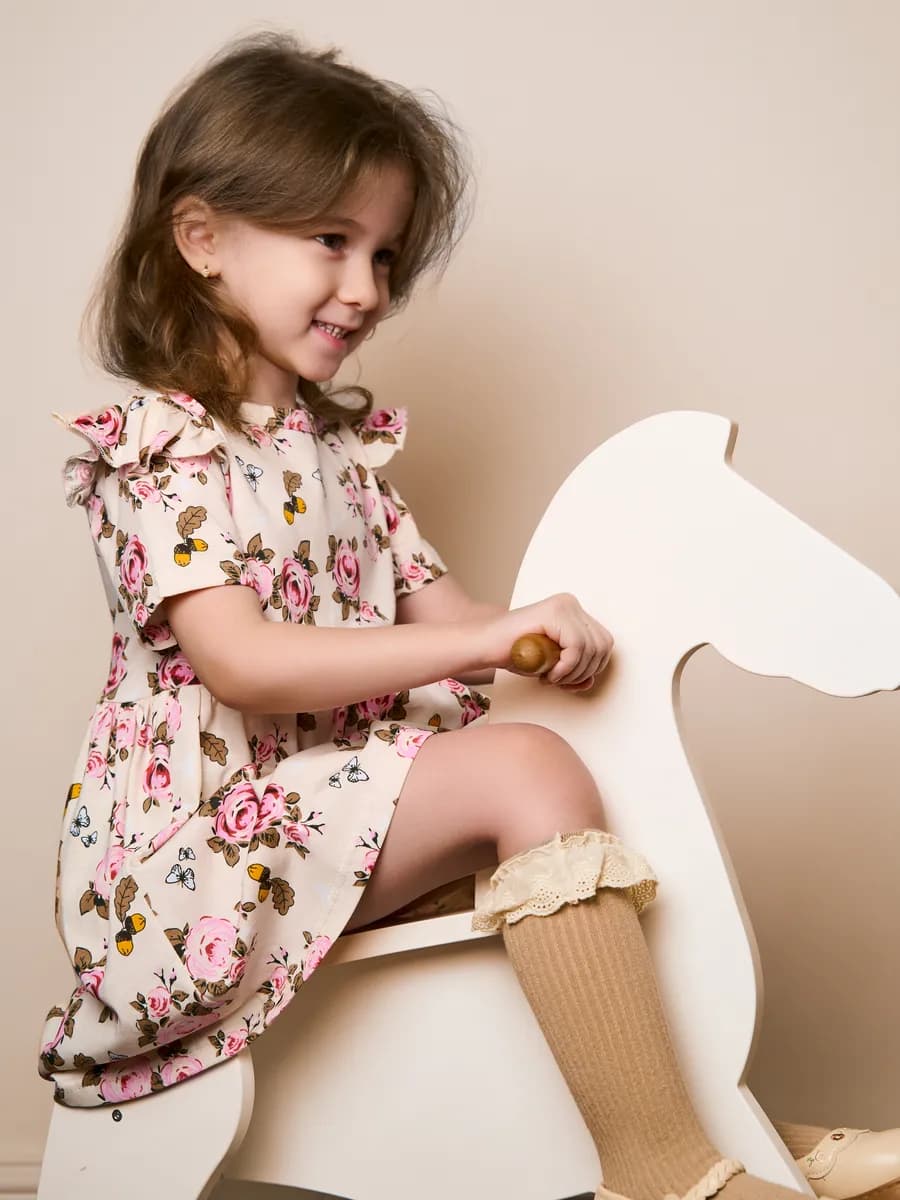 Платье для девочки в садик