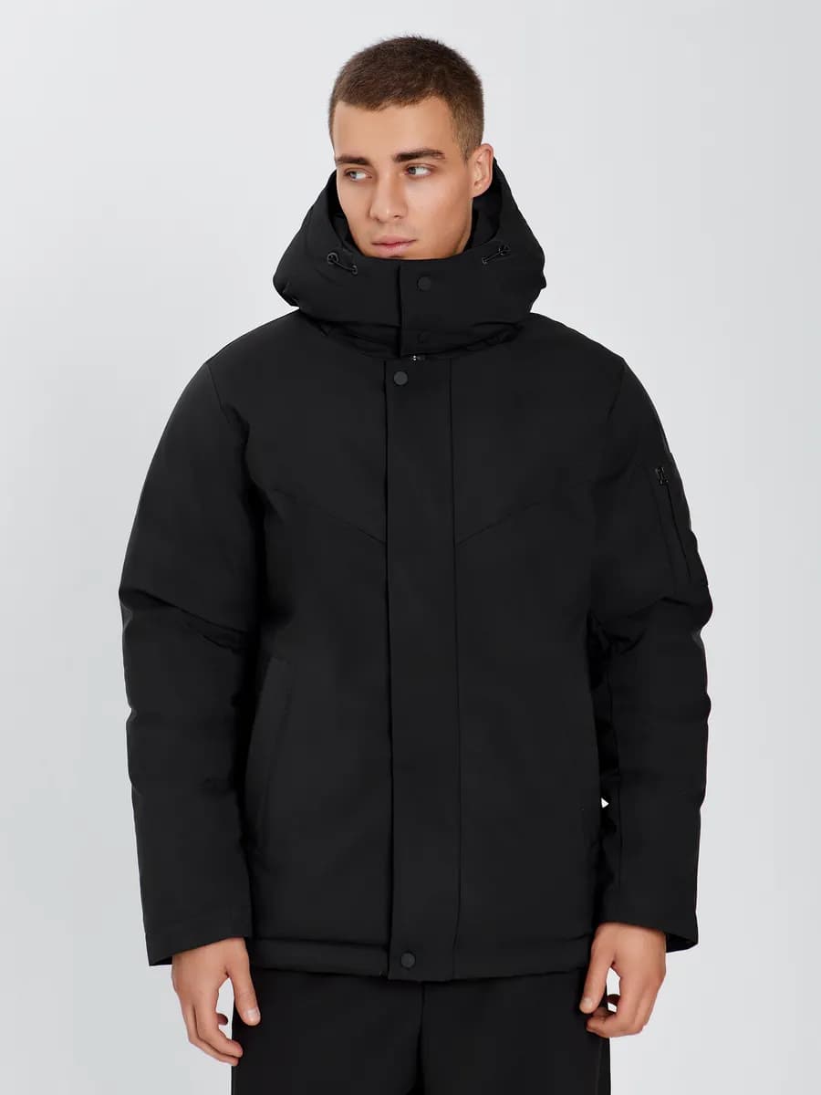 Куртка зимняя сьемный капюшоном