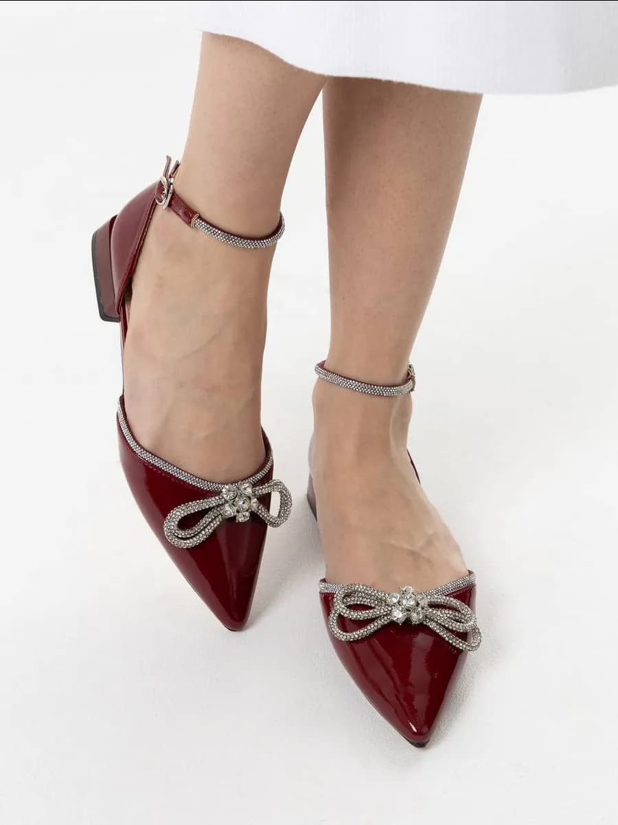 Туфли праздничные блестящие