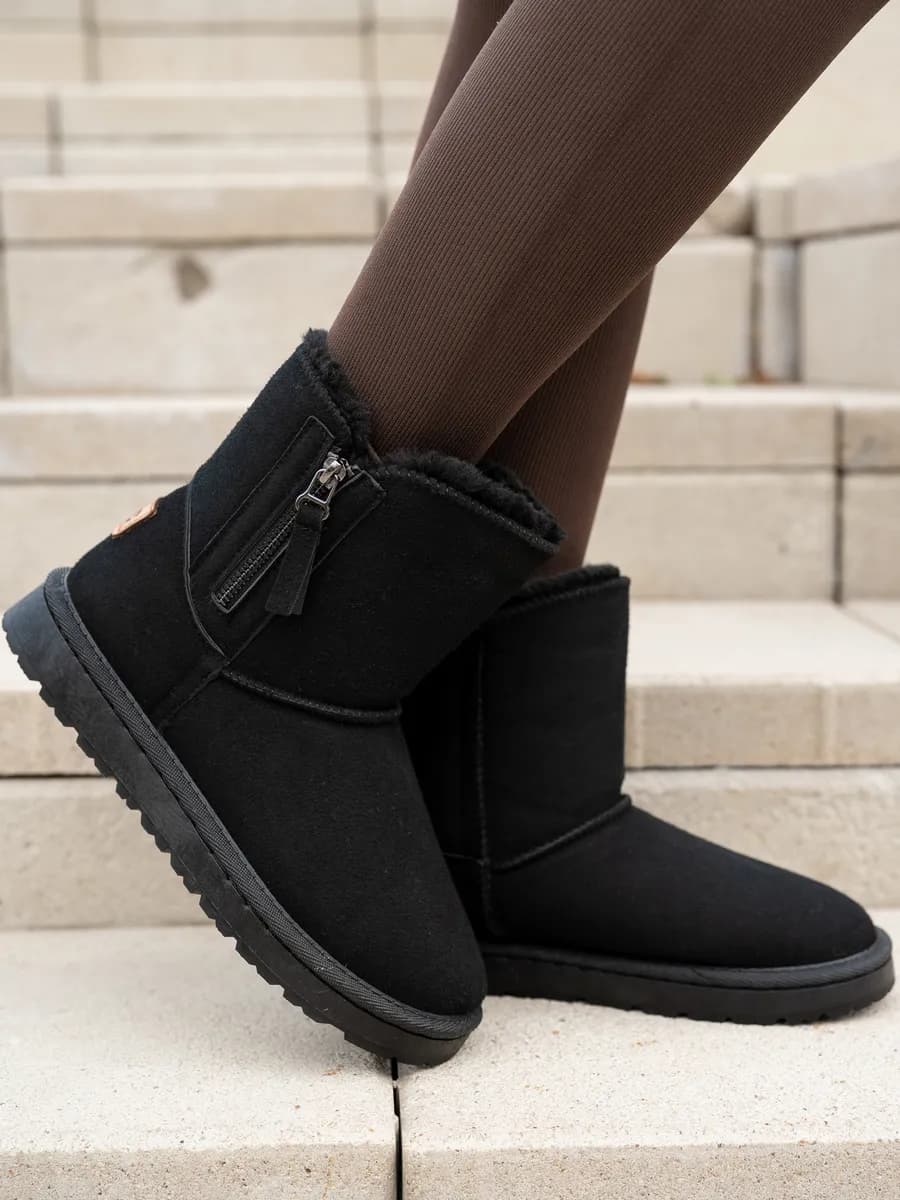 Угги зимние с мехом высокие