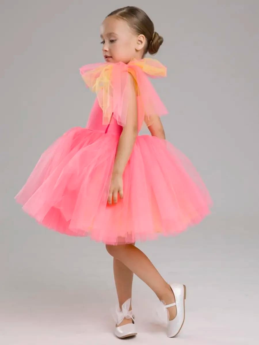 Платье нарядное праздничное пышное на выпускной в садик