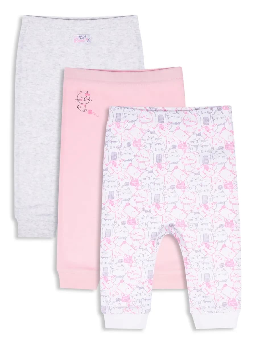 Штанишки для новорожденных, 3 шт