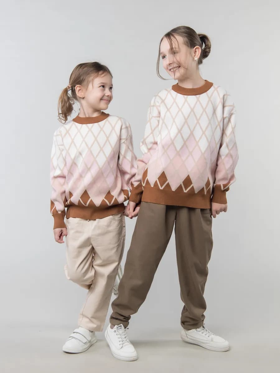 Джемпер вязаный