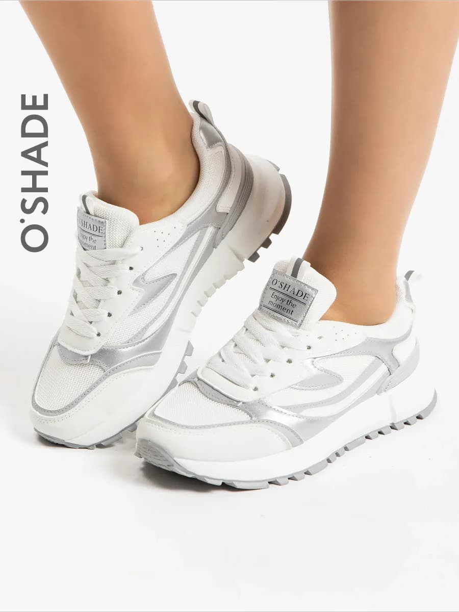 O'SHADE Кроссовки женские белые