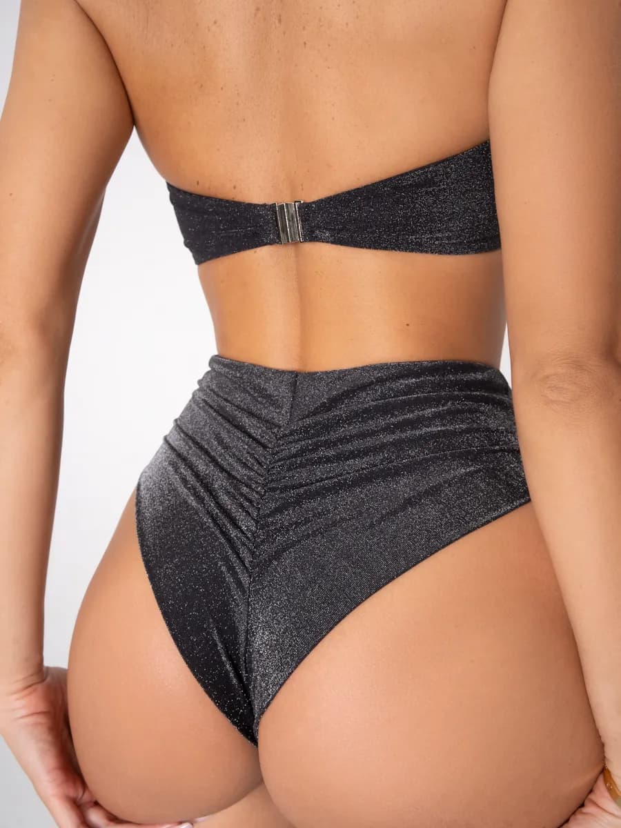 Плавки высокие бразилиана купальные для пляжа трусы