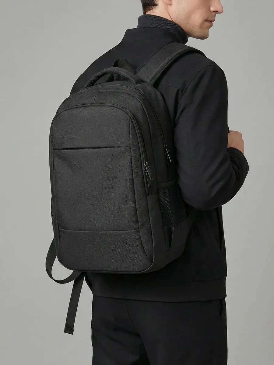 Рюкзак городской для ноутбука черный