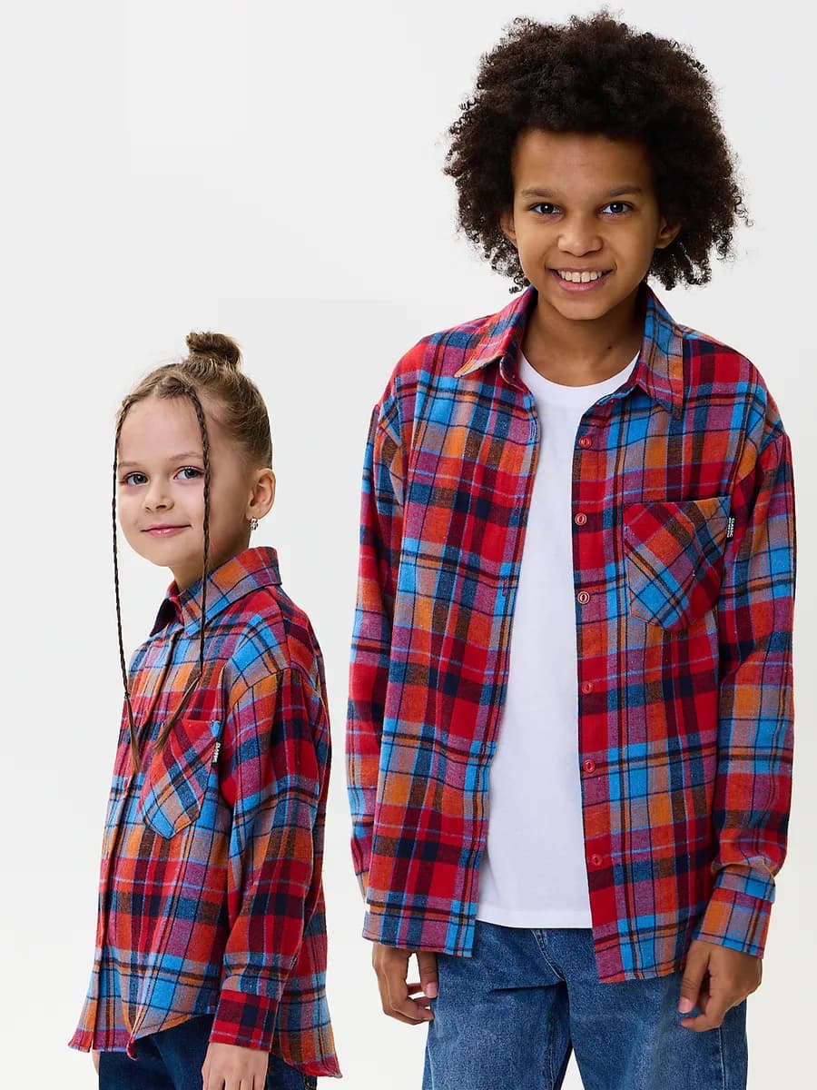 Рубашка в клетку