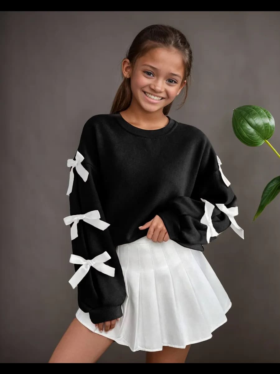 Свитшот для девочки школьный