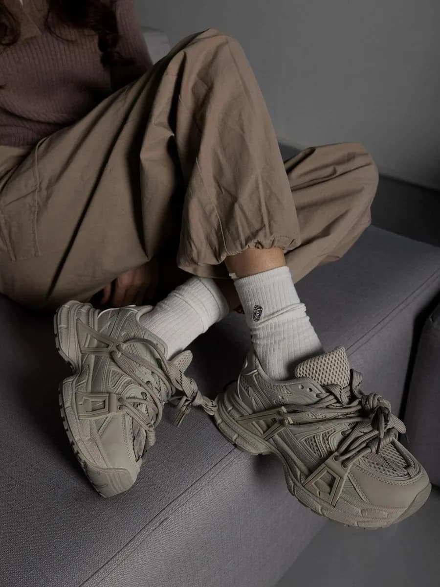 Кроссовки спортивные y2k в корейском стиле