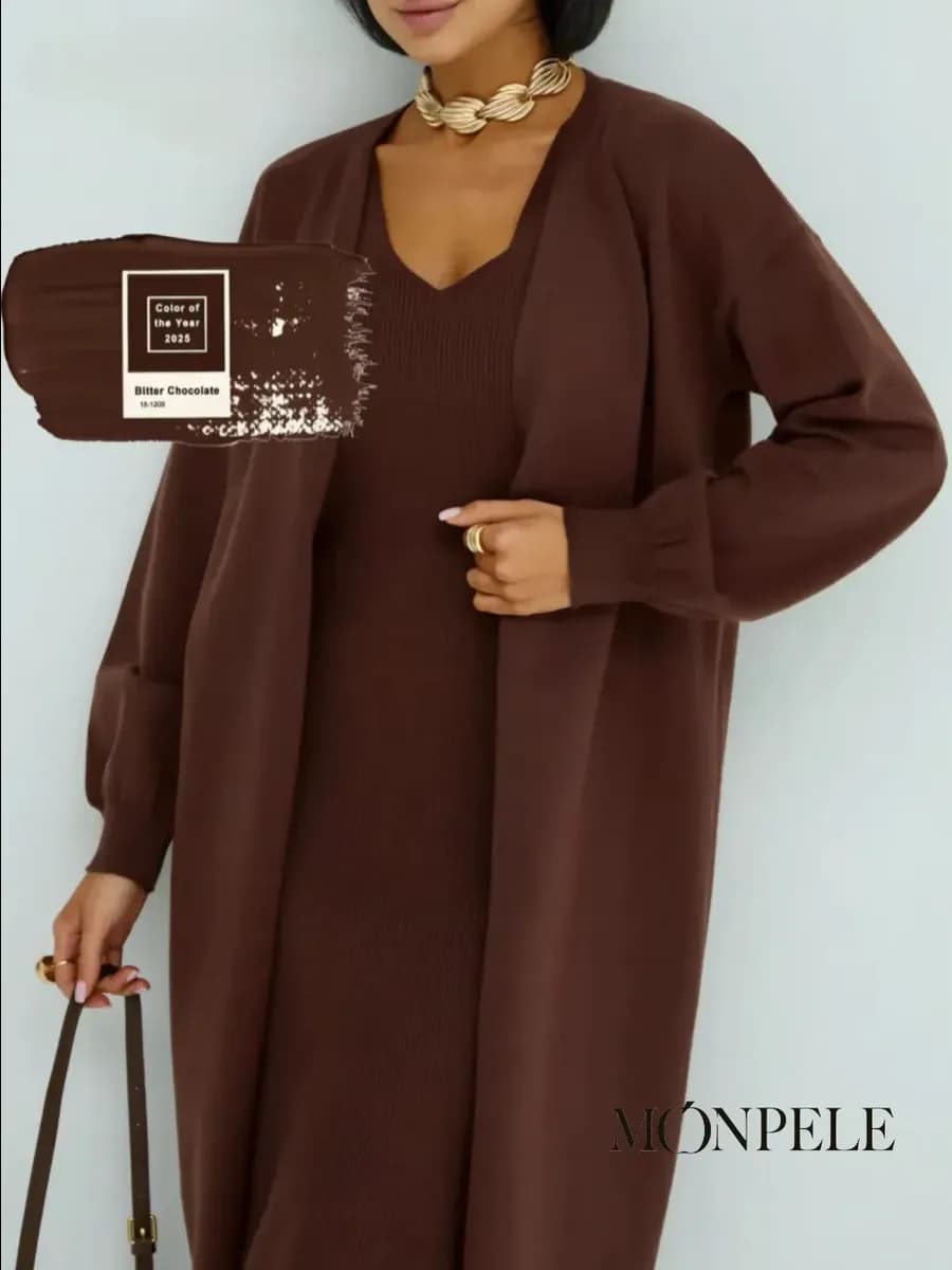 Костюм платье с кардиганом