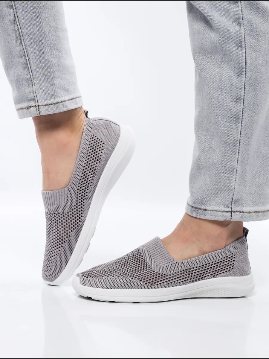 Слипоны летние текстильные