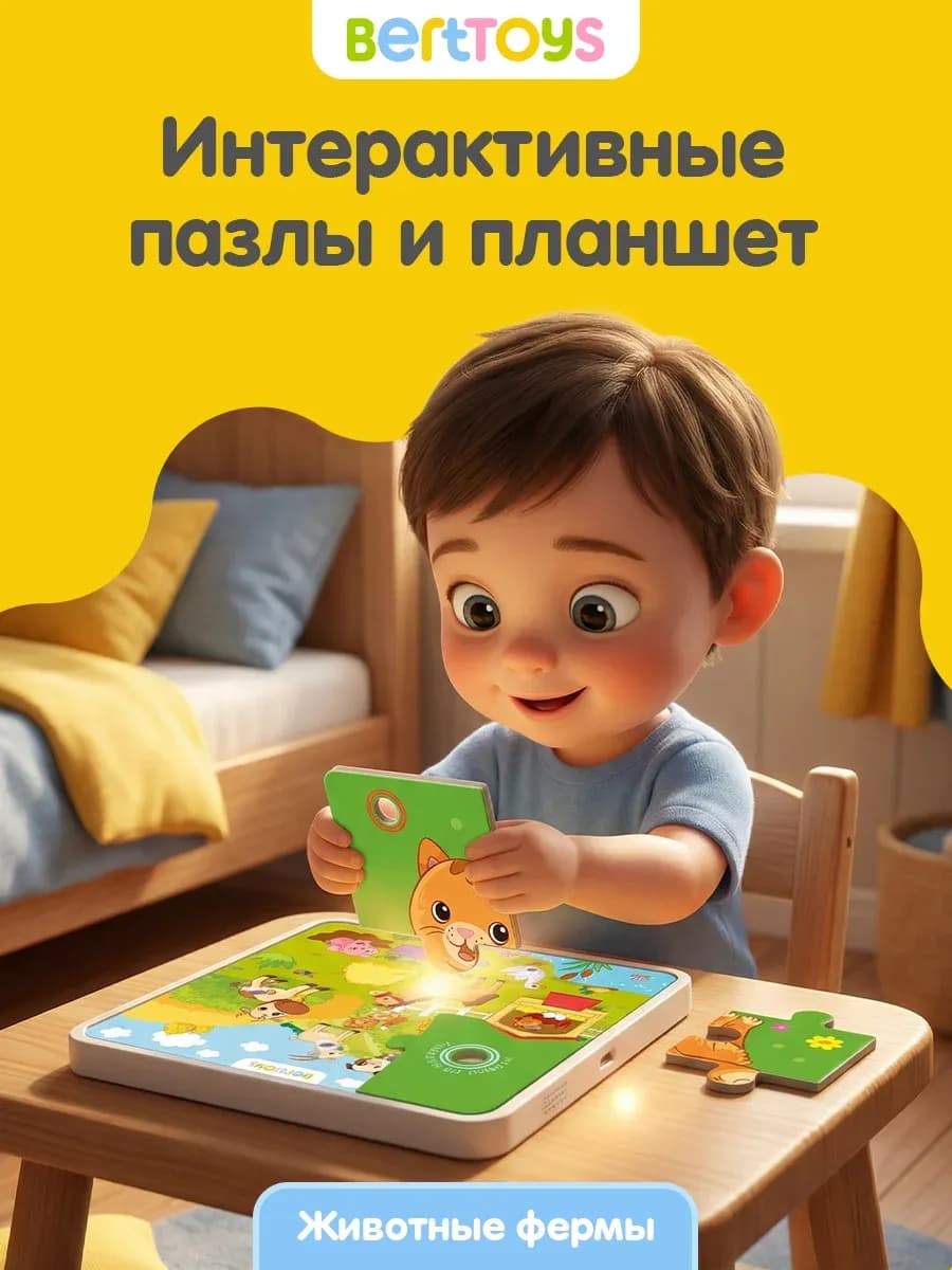 Интерактивные Говорящие Пазлы Пазлтач - Подарок на Новый год
