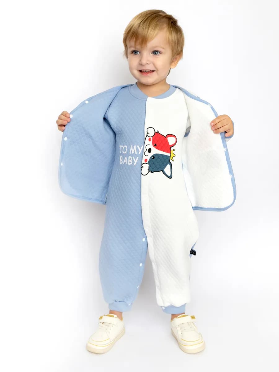 Комбинезон слип для новорожденных детский