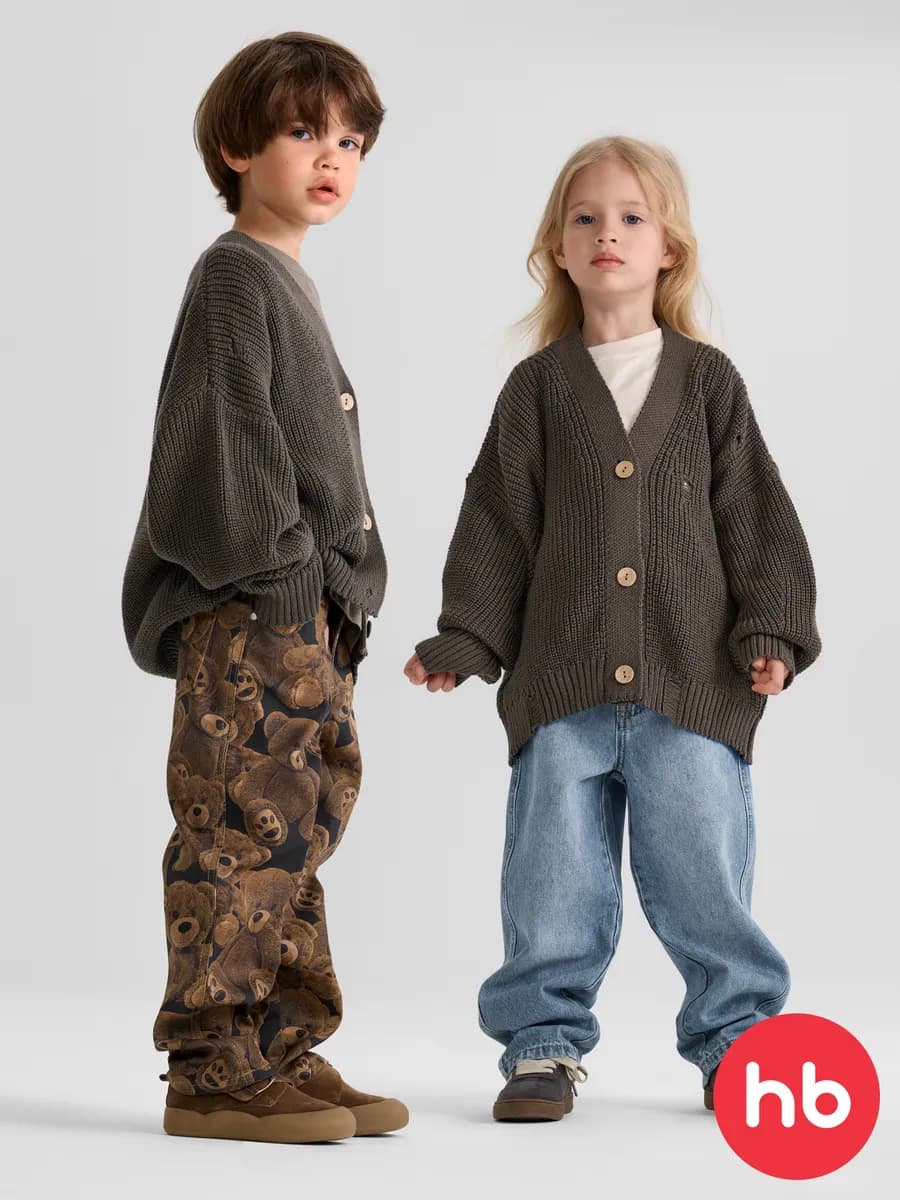 Кардиган вязаный на пуговицах