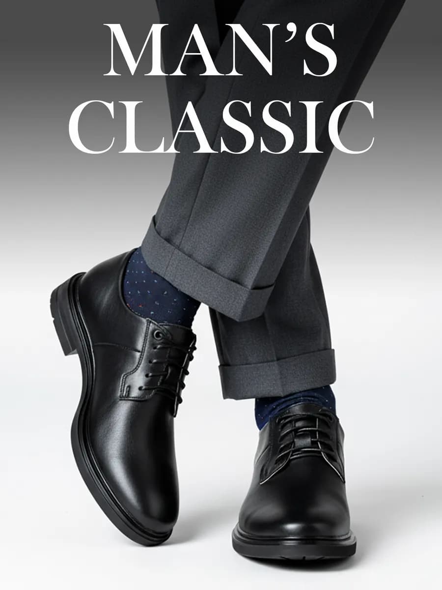 Классические туфли из натуральной кожи