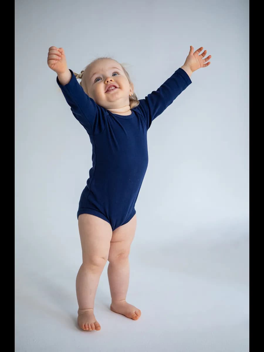 Боди для новорожденных с длинным рукавом