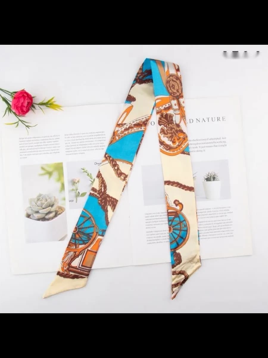 Твилли, повязка на голову, лента, платок